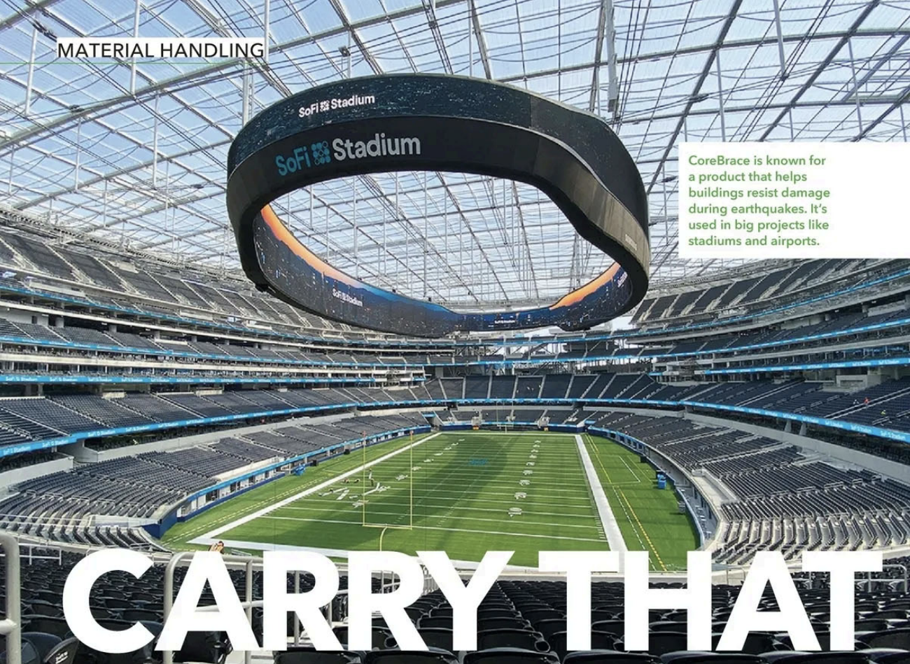 �ϐk�⋭���ރ��[�J�[����^�|�̈��S�E���������������@CoreBrace�Ђ̎���ʐ^